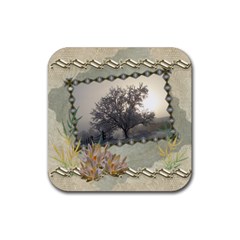 tree frost - Rubber Coaster (Square)