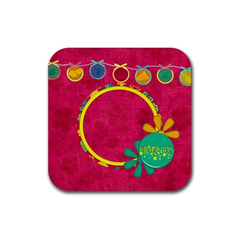 Summers Burst Coaster Set 2 By Lisa Minor Front