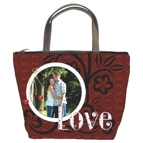 Love Forever Bucket Bag By Lil Front