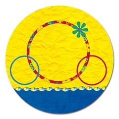 Summers Burst Round Magnet 1 - Magnet 5  (Round)