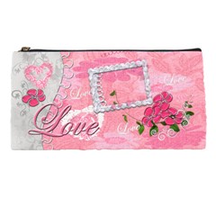 Spring flower floral Love Pink pencil case