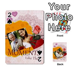 Moments - Playing Cards 54 Designs (Rectangle)