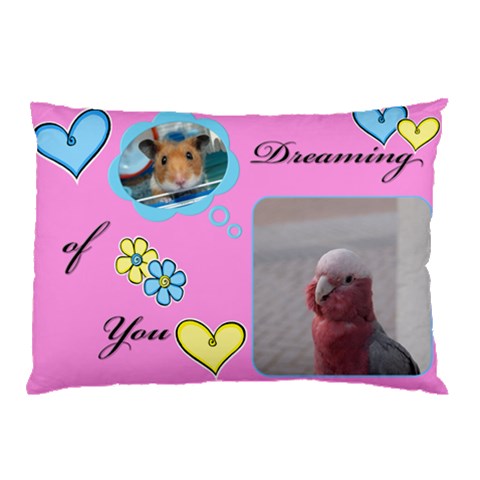 Pet Pillow By Irene Ng 26.62 x18.9  Pillow Case