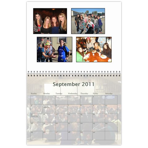 Yg Calendar By Polly Sep 2011