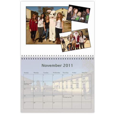 Yg Calendar By Polly Nov 2011