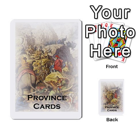 Province Cards For The Board Game Hannibal Rome Vs Carthage By James Castelli Back 1