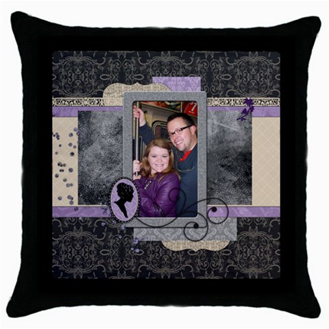 Royal Silhouette Pillow Case By Klh Front