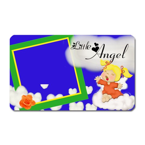 Little Angel Magnet By Jaimie Lanier Front