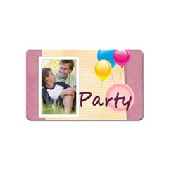 party time - Magnet (Name Card)