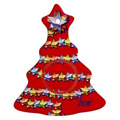 Christmas tree ornament - Christmas Tree Ornament (Two Sides)