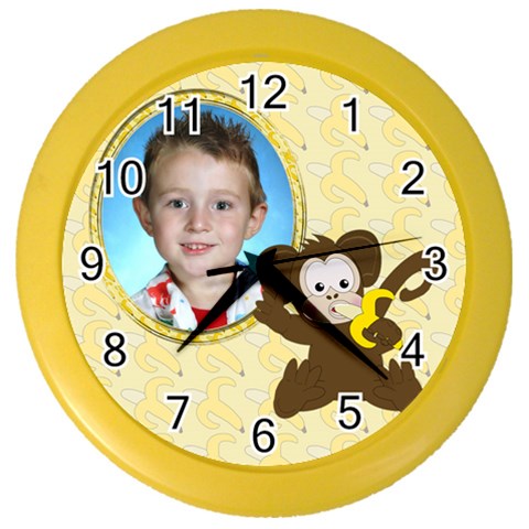 Monkey Clock By Chere s Creations Front