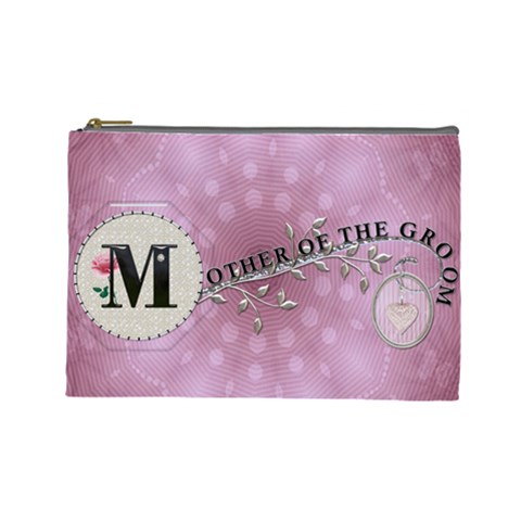 Mother Of The Groom Large Cosmetic Bag By Lil Front