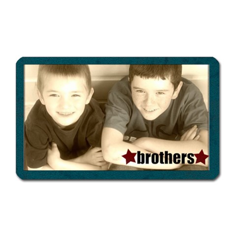 Brothers Magnet By Amanda Bunn Front