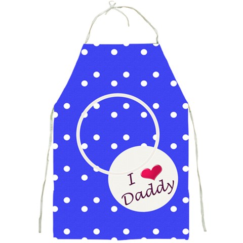 Love Daddy Apron By Daniela Front