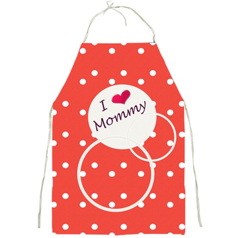 Love Mommy Apron By Daniela Front
