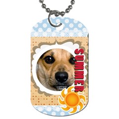 summer - Dog Tag (Two Sides)