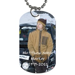 MNM - Dog Tag (Two Sides)