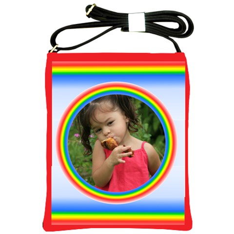 Rainbow Sling Bag By Deborah Front