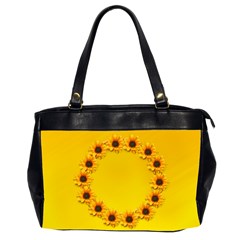 sunny bag (two sides) - Oversize Office Handbag (2 Sides)