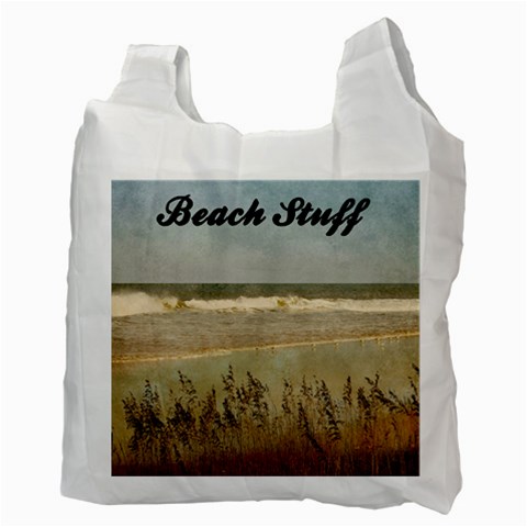 Beachstuff Recycle Bag By Eleanor Norsworthy Back
