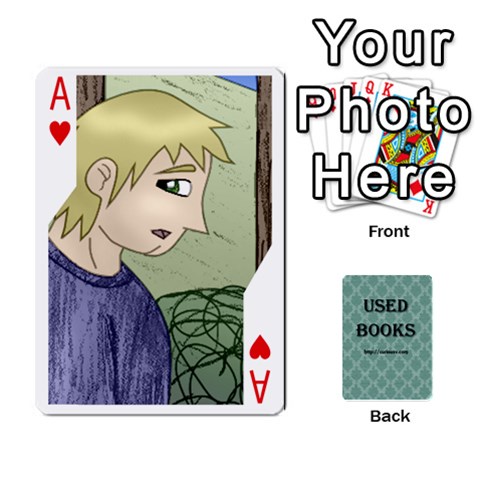 Ace Ub Cards By Vickie Boutwell Front - HeartA