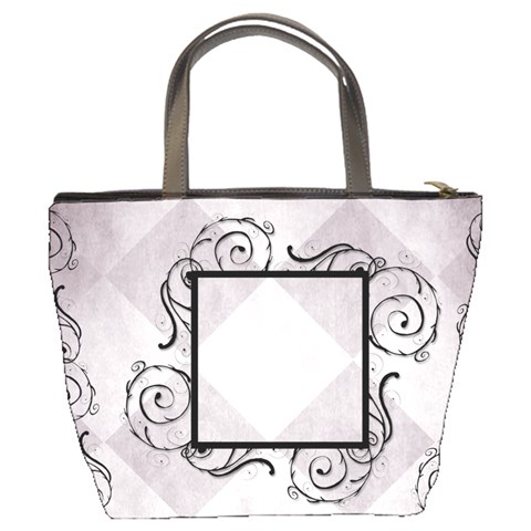 Swirl Frame Bucket Bag By Amanda Bunn Back
