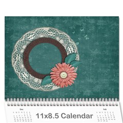 Dhruv - Wall Calendar 11  x 8.5  (12-Months)