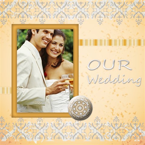 Wedding By Joely 12 x12  Scrapbook Page - 1