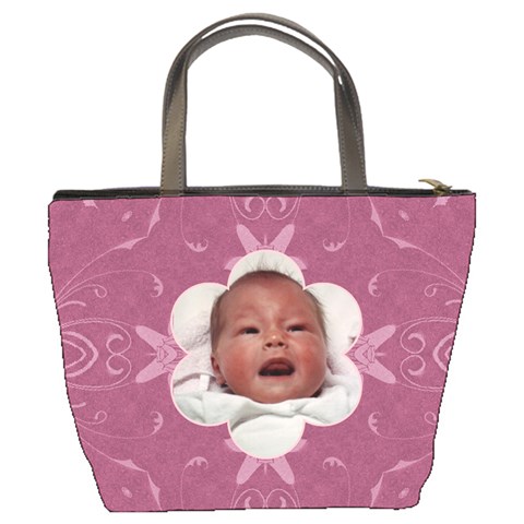 Pretty Pink Bucket Bag By Lil Back
