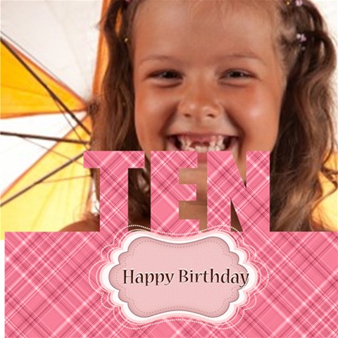 Happy Birthday By Joely 12 x12  Scrapbook Page - 1