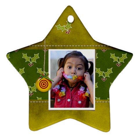 Ornament Star8 By Jennyl Front