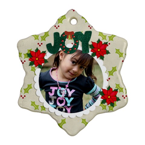 Ornament  Snowflake5 By Jennyl Front