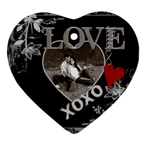 Black Love Heart 2 Front