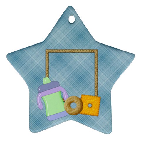 Foodie Star Ornament By Lisa Minor Front