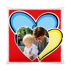 Hearts Cushion Case (2 sided) - Standard Cushion Case (Two Sides)