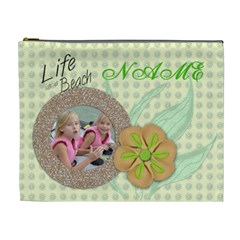 lifes a beach cosmetic bag - Cosmetic Bag (XL)