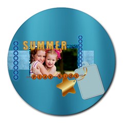 summer - Round Mousepad