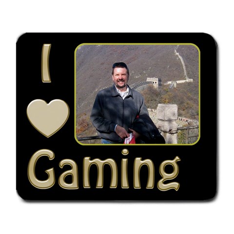 Love Gaming Mouse Pad By Deborah Front