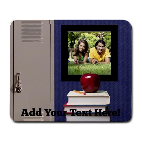 School Lockers Photo Mousepad By Angela Front