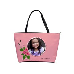 Shoulder Handbag - Girly Pink - Classic Shoulder Handbag