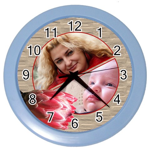 Protea Family Clock By Deborah Front