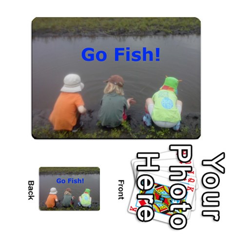 Go Fish Cards By Kim Thomas Back