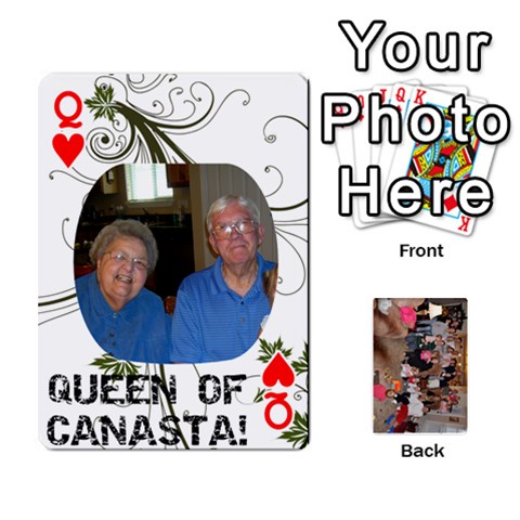 Queen Grandma s Cards By Larissa Front - HeartQ