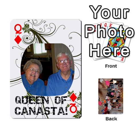 Queen Grandma s Cards By Larissa Front - DiamondQ