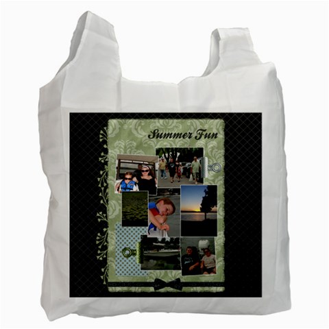 Summer Fun Recycle Bag By Klh Front