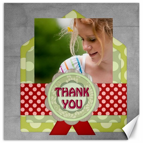 Thank You By Joely 19 x19.27  Canvas - 1