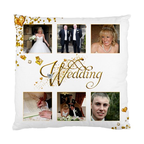 Wedding Double Sided Cushion By Catvinnat Front