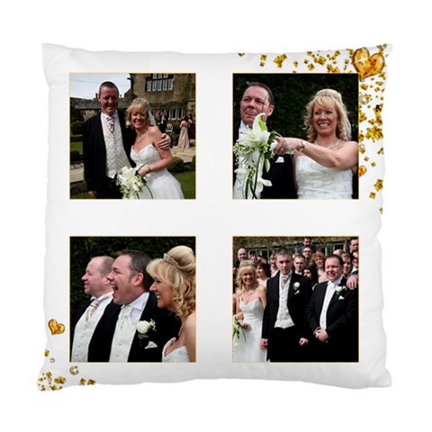 Wedding Double Sided Cushion By Catvinnat Back