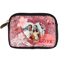 love - Digital Camera Leather Case