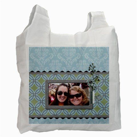 Summer Sophisticate Recycle Bag By Klh Front